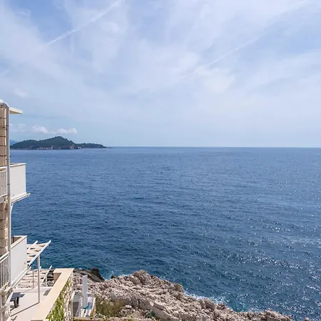 Begovica - Two Bedroom With Terrace And Sea View 아파트 두브로브니크